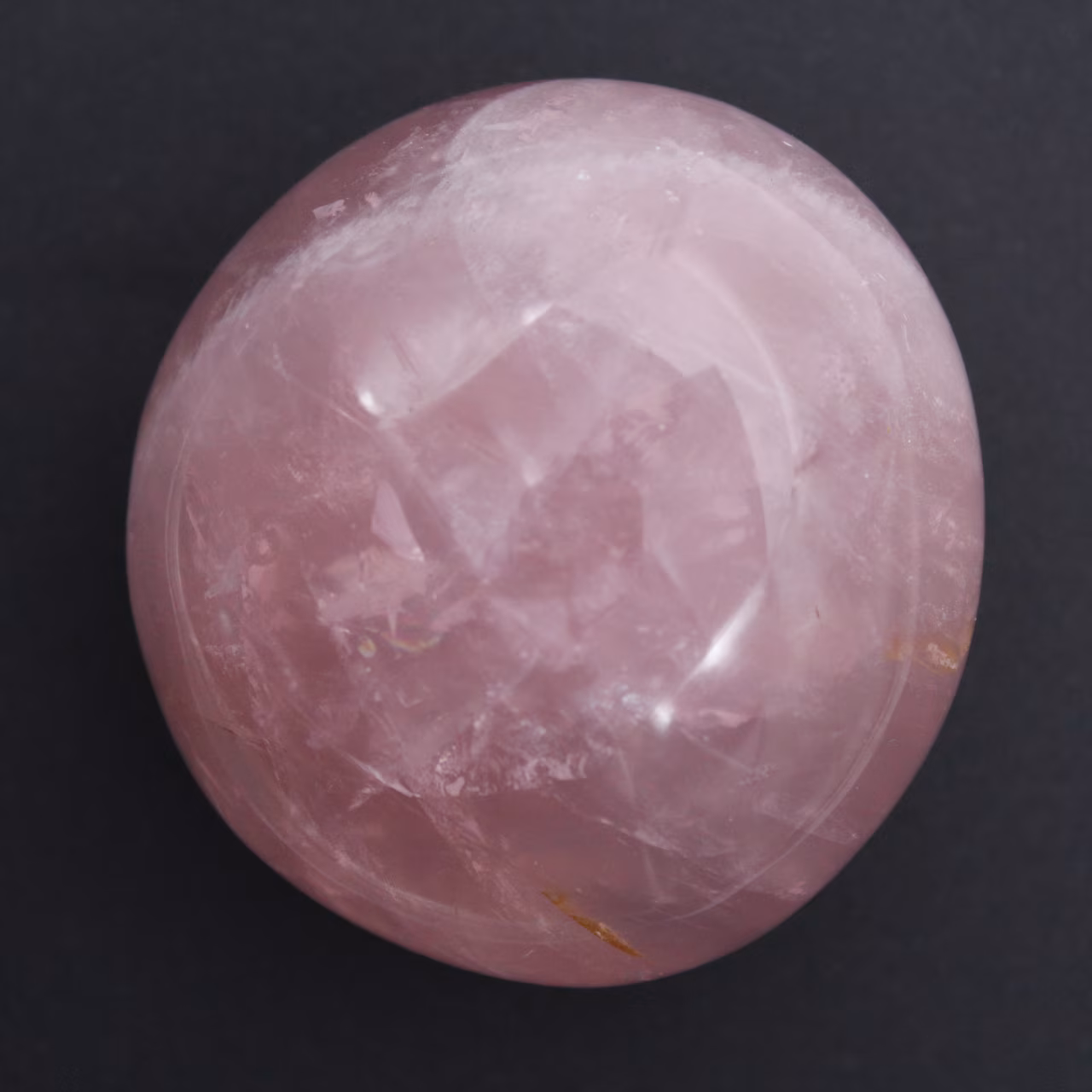Guijarro de cuarzo rosa