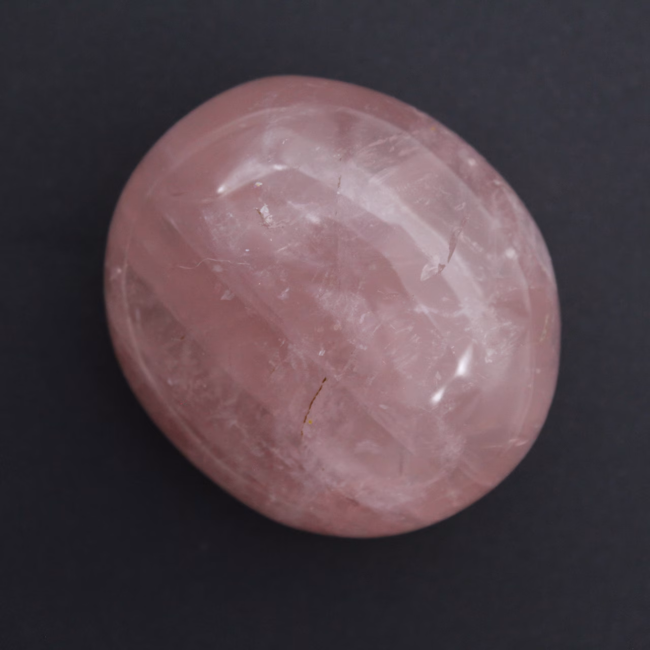 Guijarro de cuarzo rosa