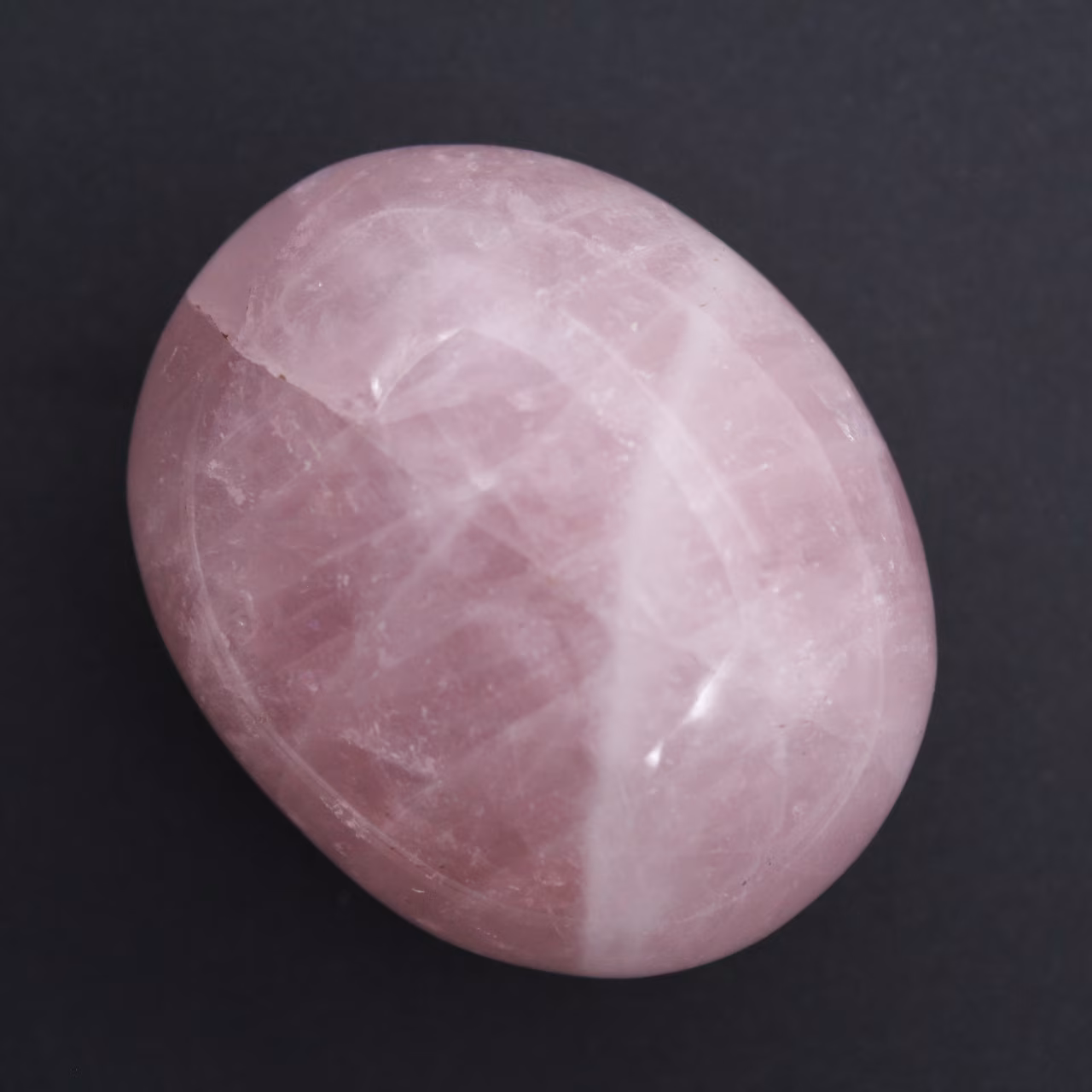 Guijarro de cuarzo rosa