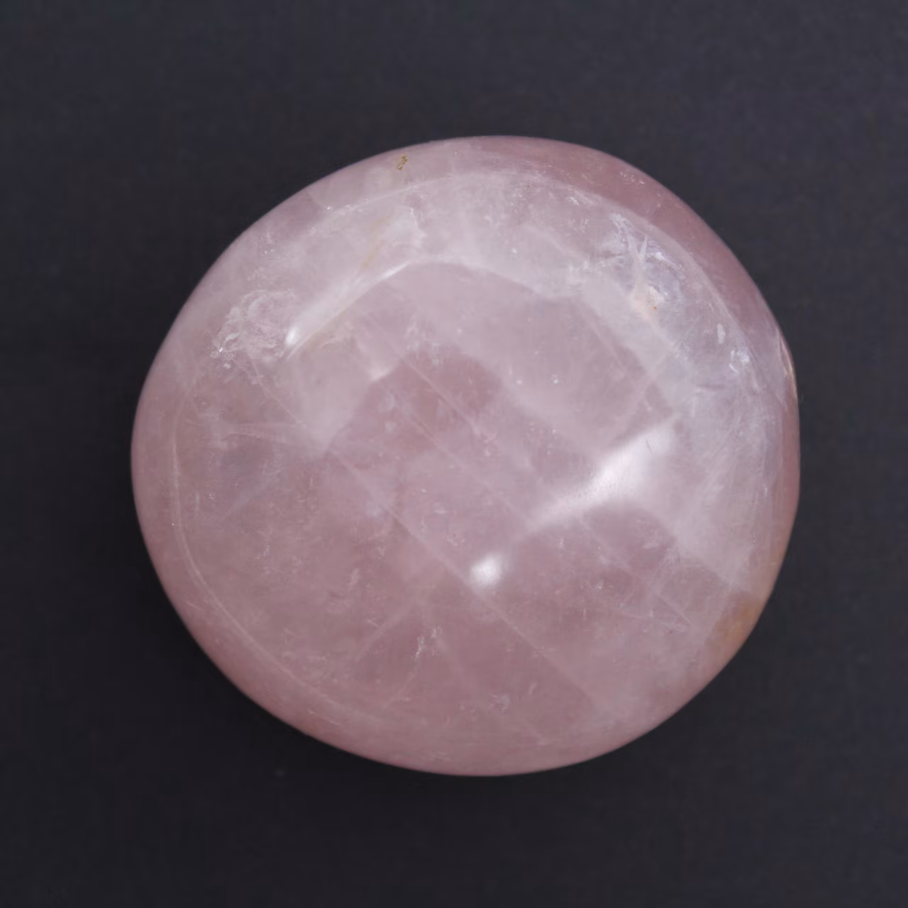 Guijarro de cuarzo rosa