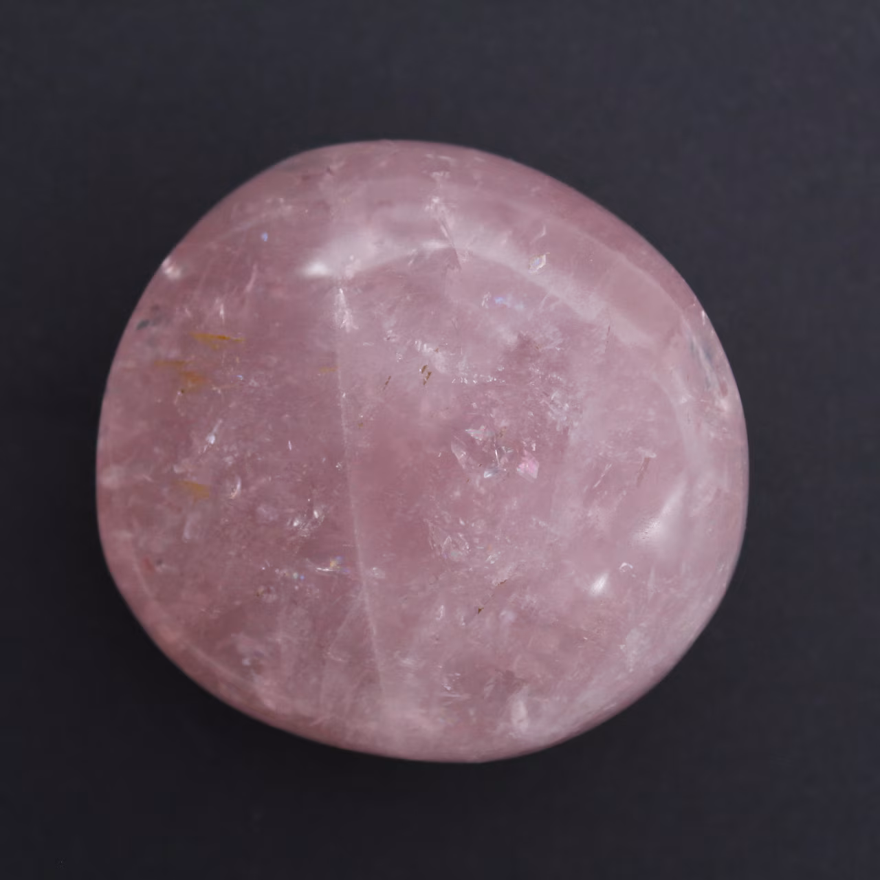 Guijarro de cuarzo rosa