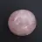 Guijarro de cuarzo rosa