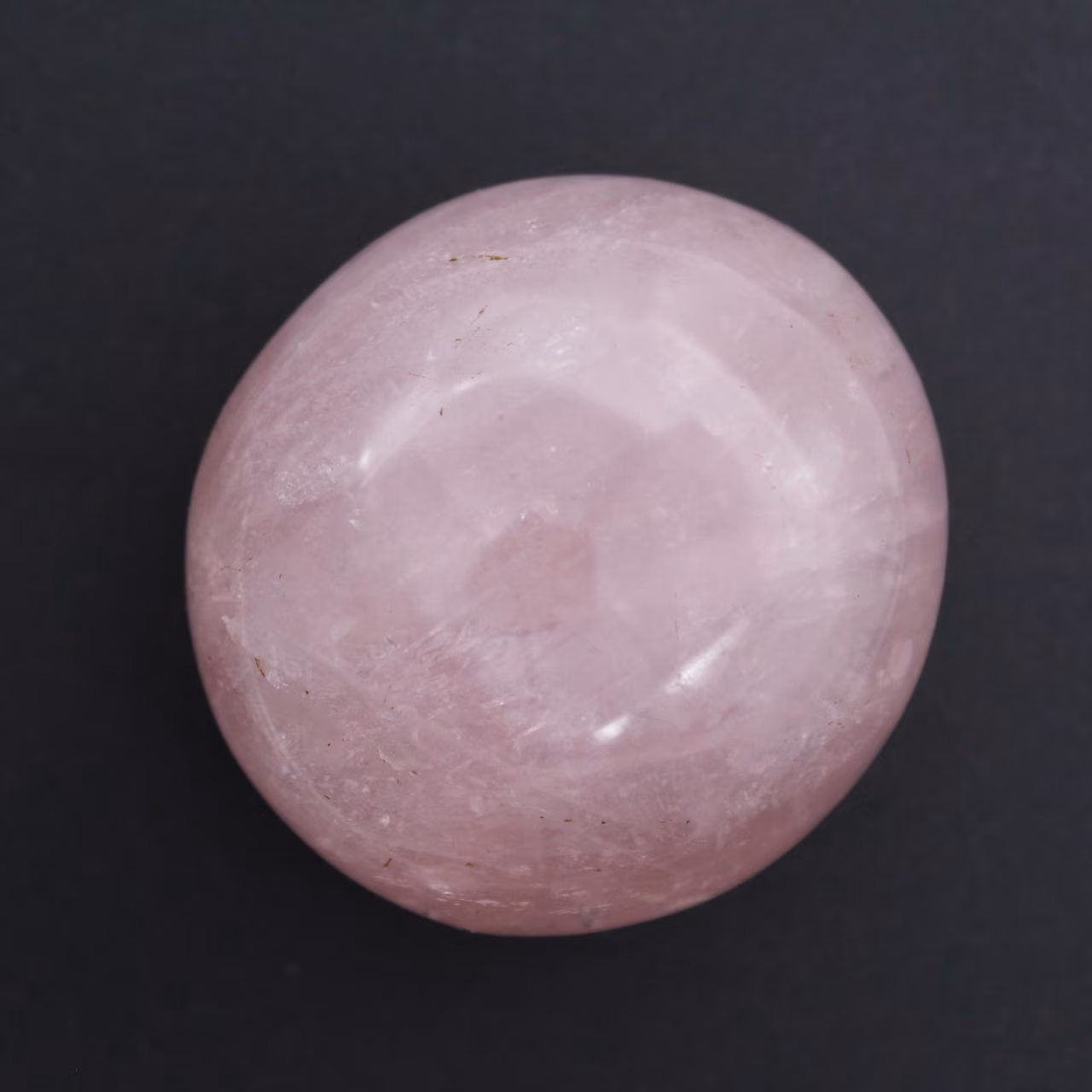 Guijarro de cuarzo rosa