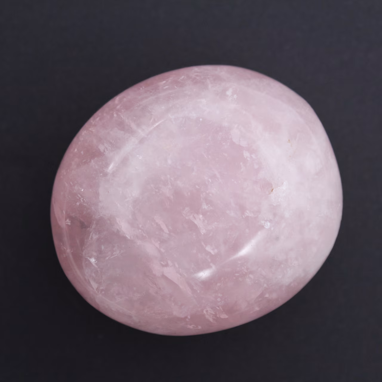 Guijarro de cuarzo rosa