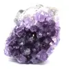 Amatista con cristal de calcita - 0