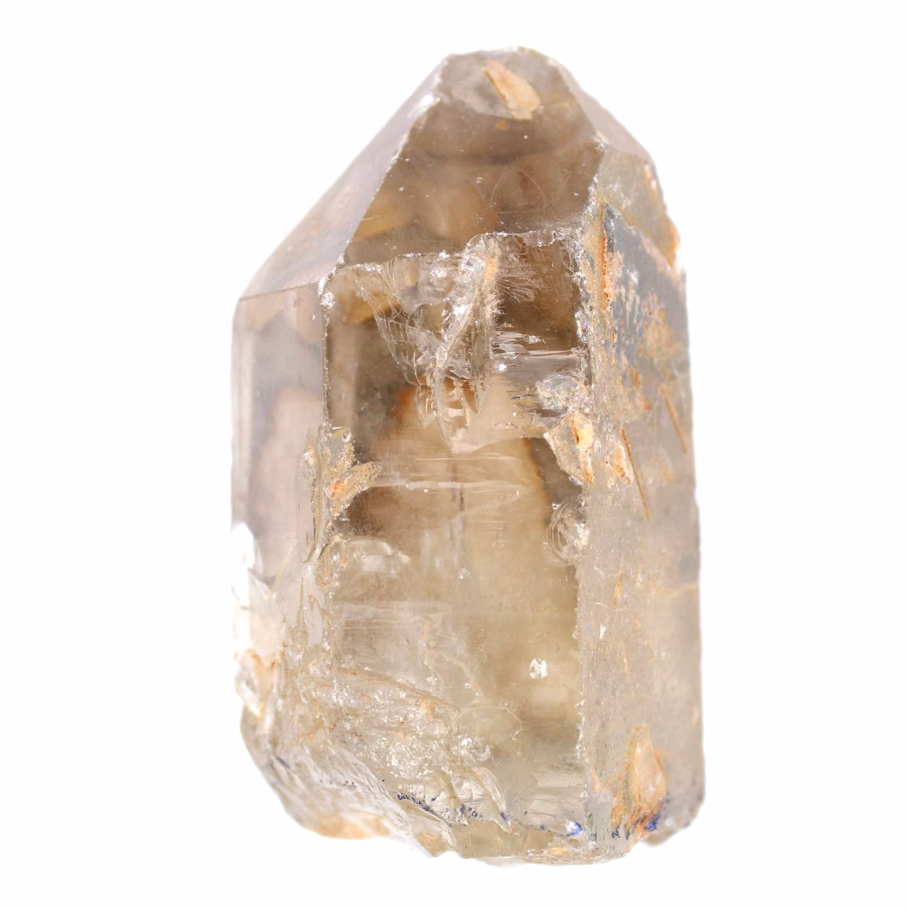 Cristal de cuarzo ahumado