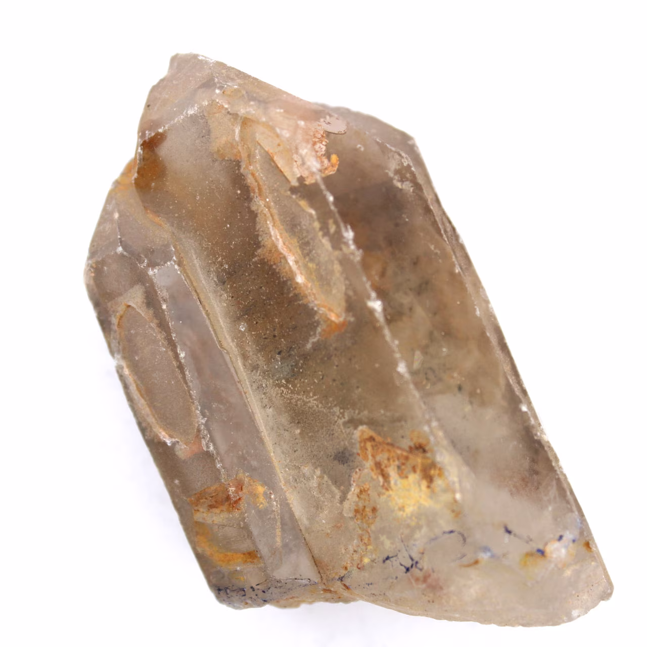 Cristal de cuarzo ahumado de Madagascar
