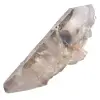 Cristal de cuarzo ahumado biterminado - 3