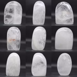 Cristal de roca pulido de madagascar