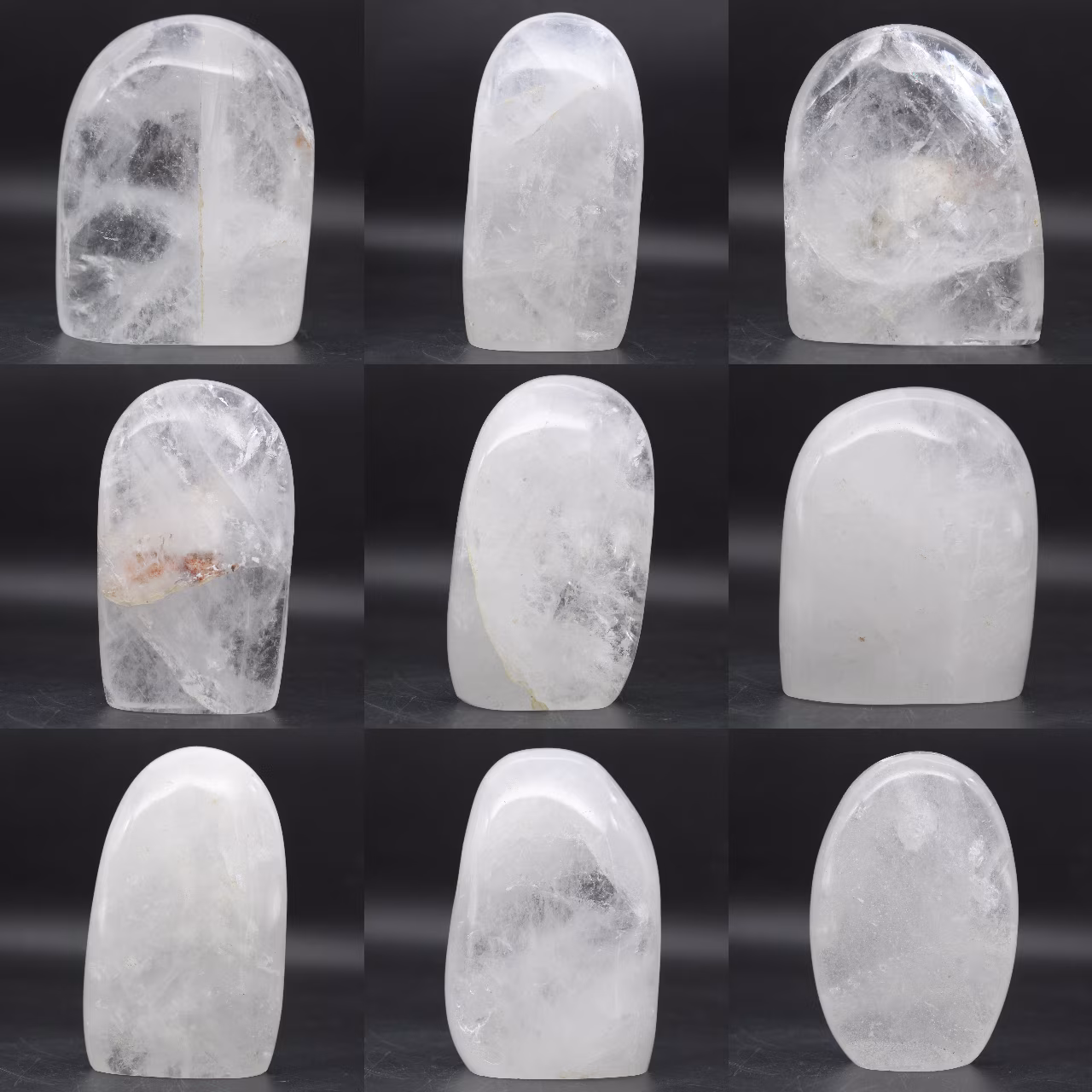 Cristal de roca pulido de madagascar