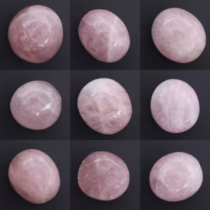Guijarro de cuarzo rosa