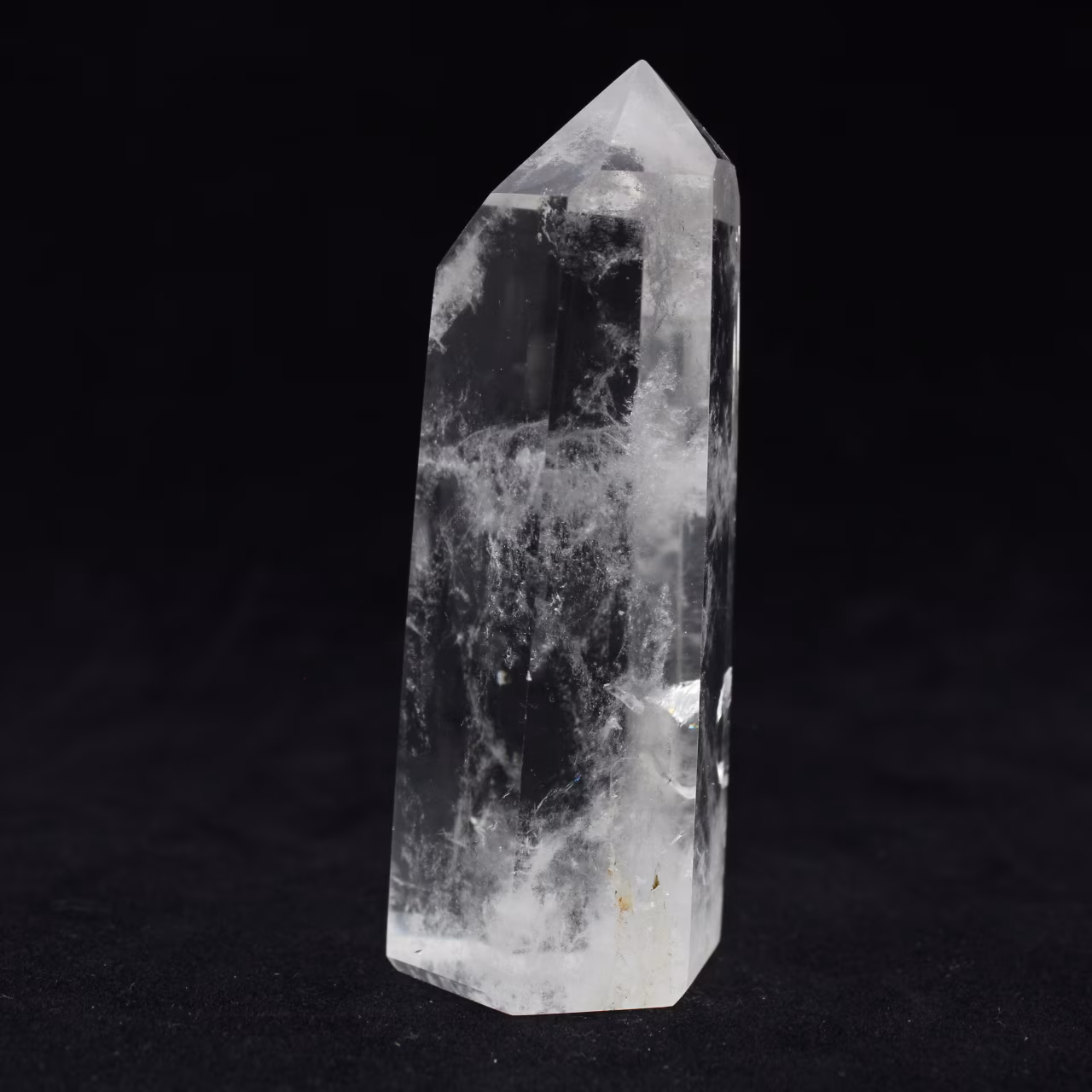 Prisma de cuarzo cristal de roca