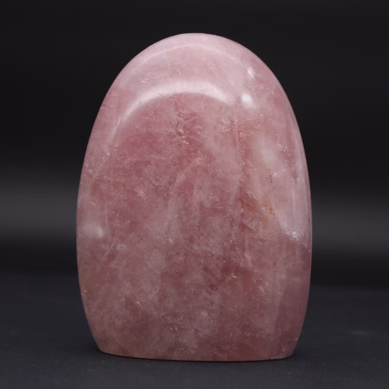 Cuarzo rosa ornamental natural