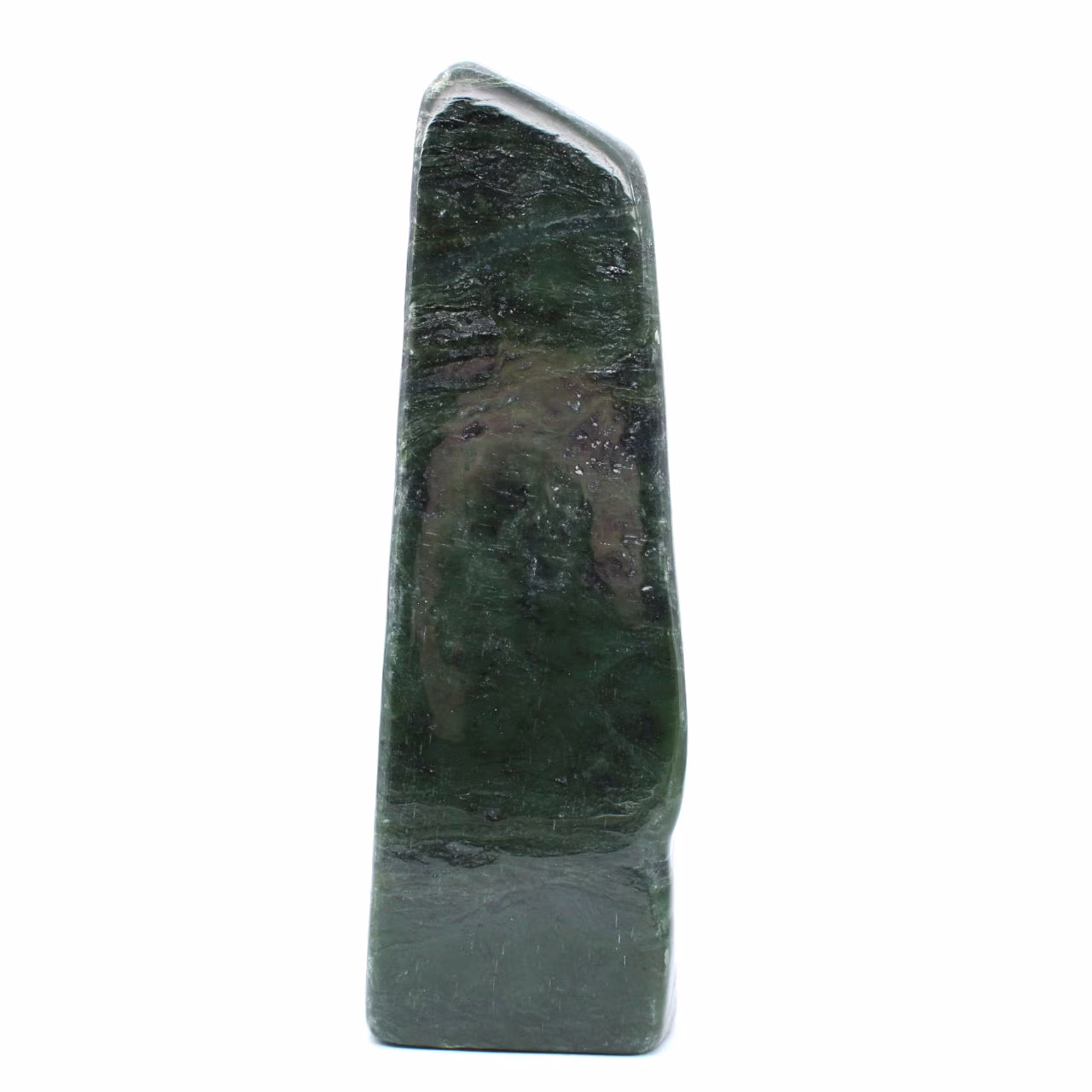 Roca de jade nefrita pulida