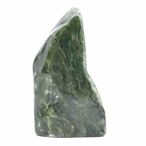 Piedra pulida de jade nefrita