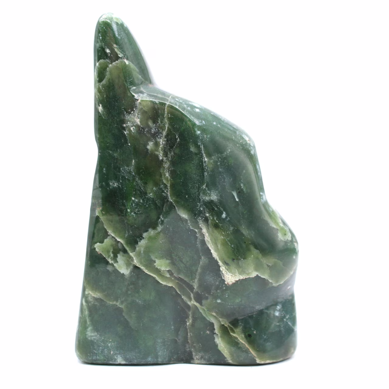 Roca de jade nefrita pulida