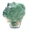 Cubos de fluorita verde sobre ganga - 1