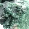 Cubos de fluorita verde sobre ganga - 6