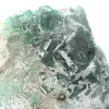 Cubos de fluorita verde sobre ganga - 7