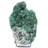Fluorita natural cruda en cristales verdes - 0