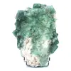 Cristales de fluorita en bruto sobre ganga - 1