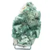 Cristales de fluorita verde natural crudo - 0