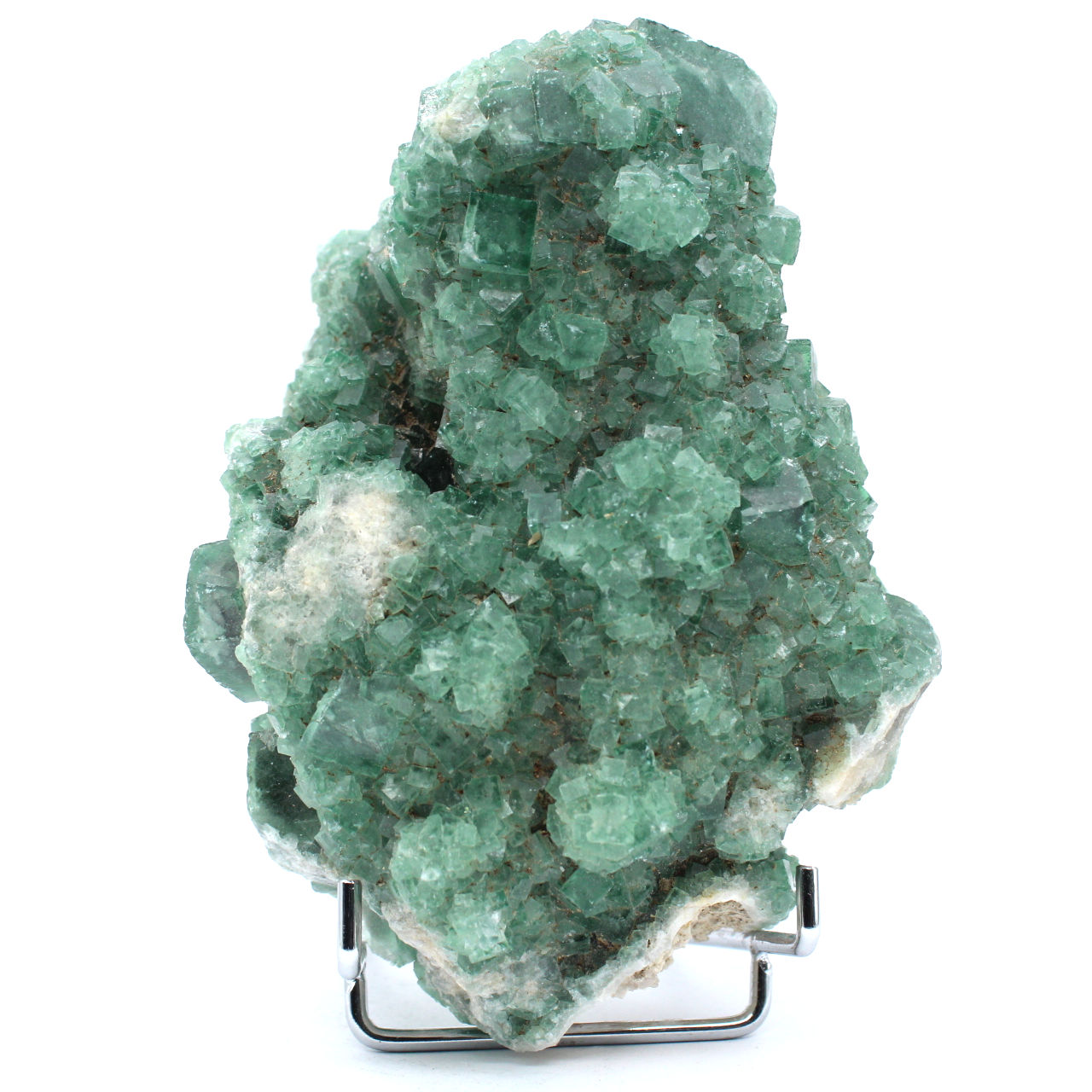 Piedra fluorita natural cristalizada