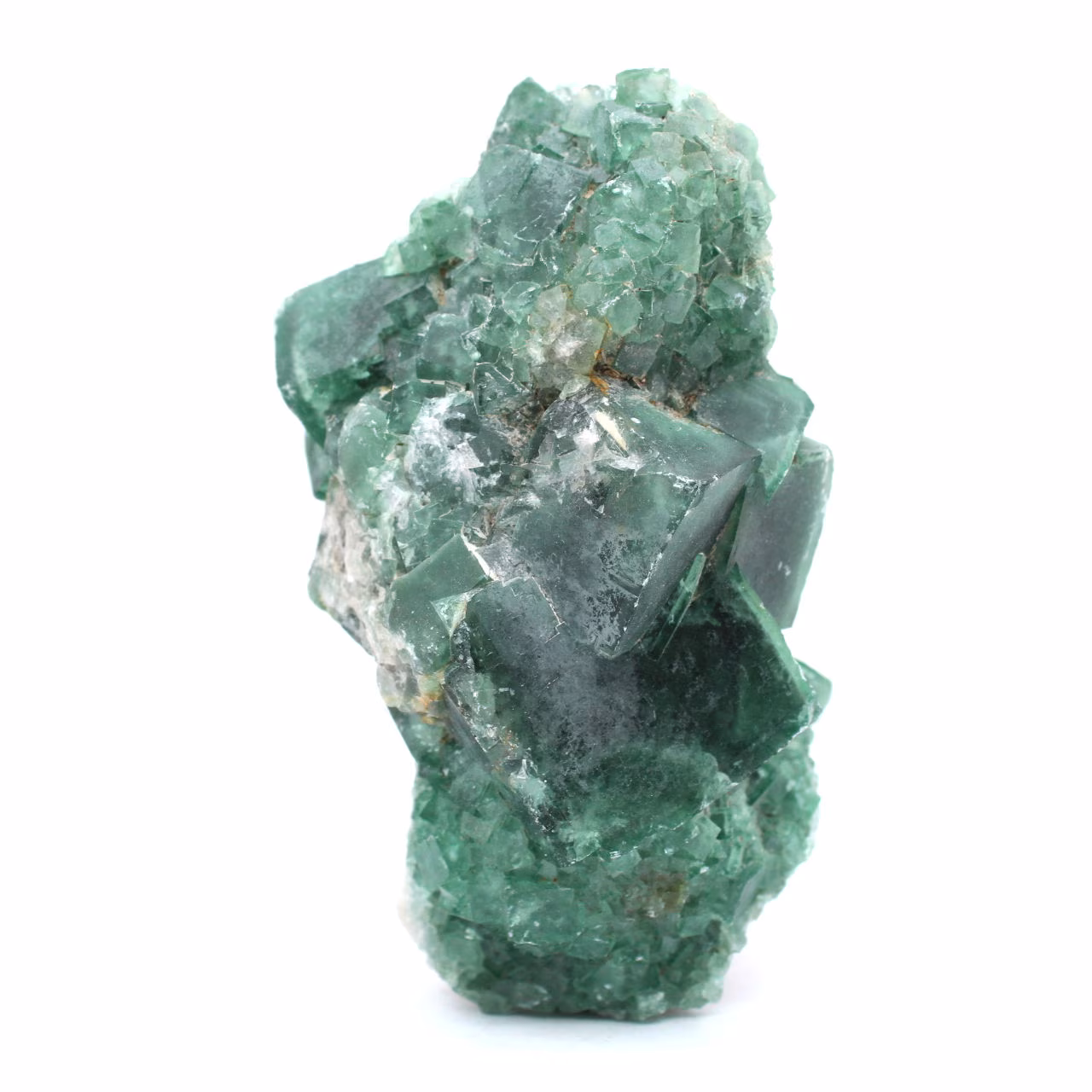 Fluorita de madagascar cristalizada natural