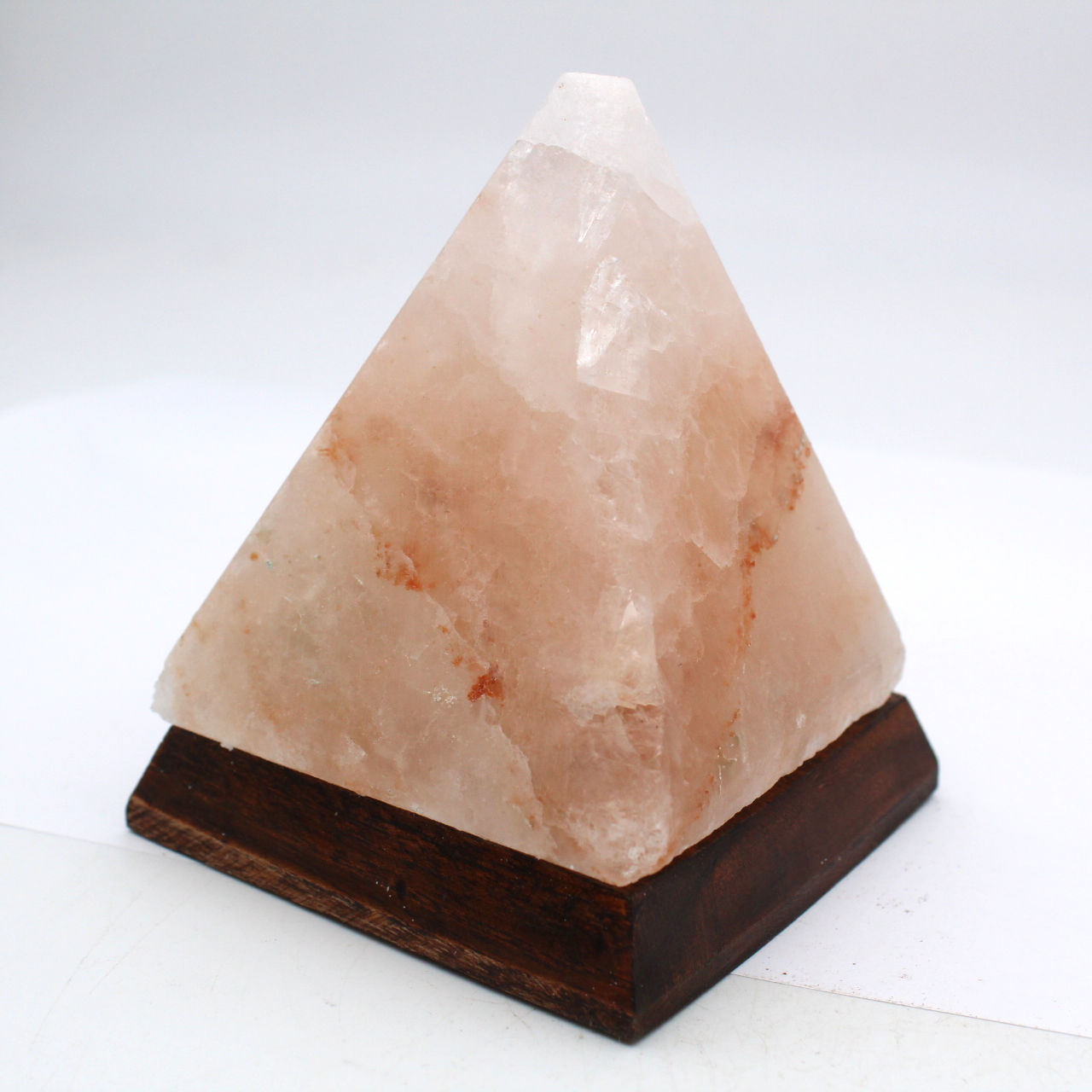Lámpara Pirámide de Sal Rosa del Himalaya