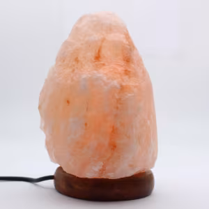 Lámpara de sal rosa del Himalaya
