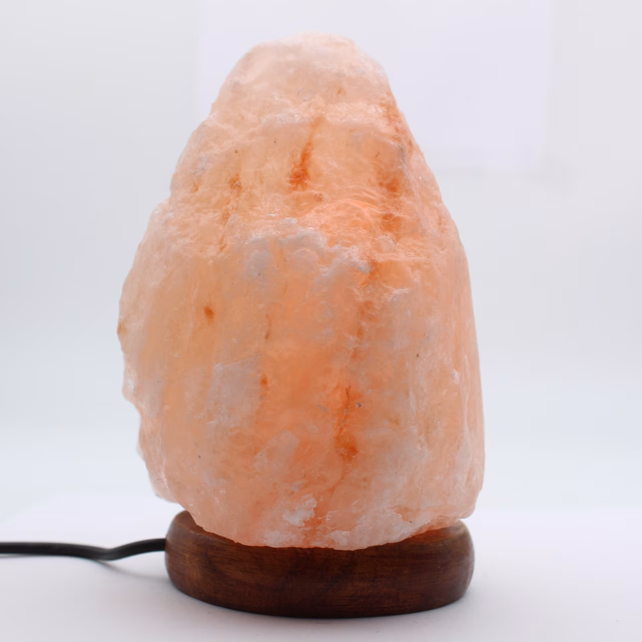 Lámpara de sal rosa del Himalaya