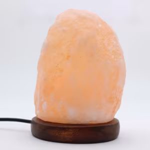 Lámpara de sal rosa del Himalaya