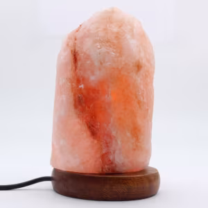 Lámpara USB de sal rosa de Pakistán