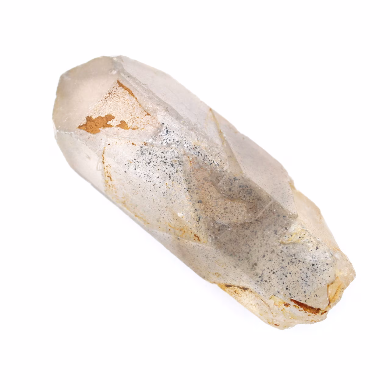 Cristal de cuarzo natural crudo