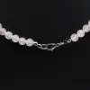 Collar de cuarzo rosa - 1