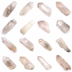 Cristal de cuarzo de Madagascar