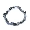Pulsera de obsidiana de nieve - 0