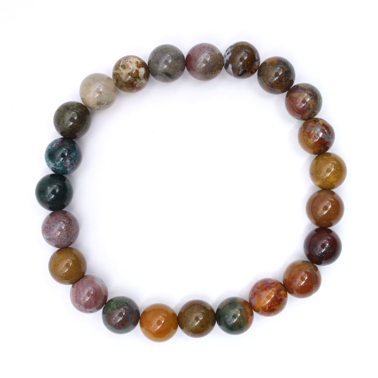 Pulsera jaspe multicolor
