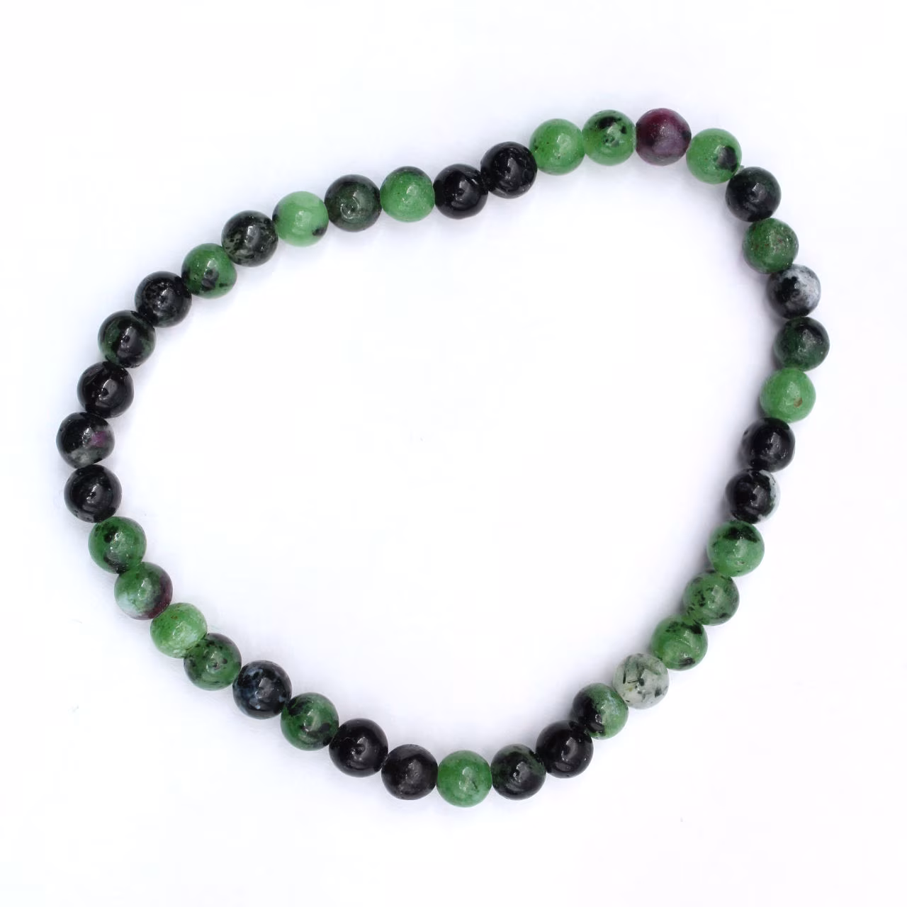 Pulsera Zoisita Rubí