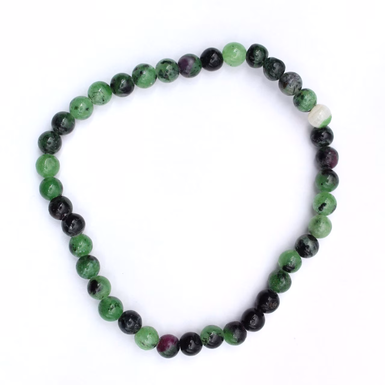 Pulsera Zoisita Rubí