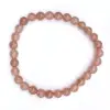 Pulsera de cuarzo rosa - 0
