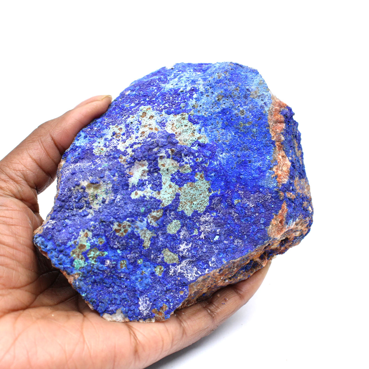 Azurite and malachite