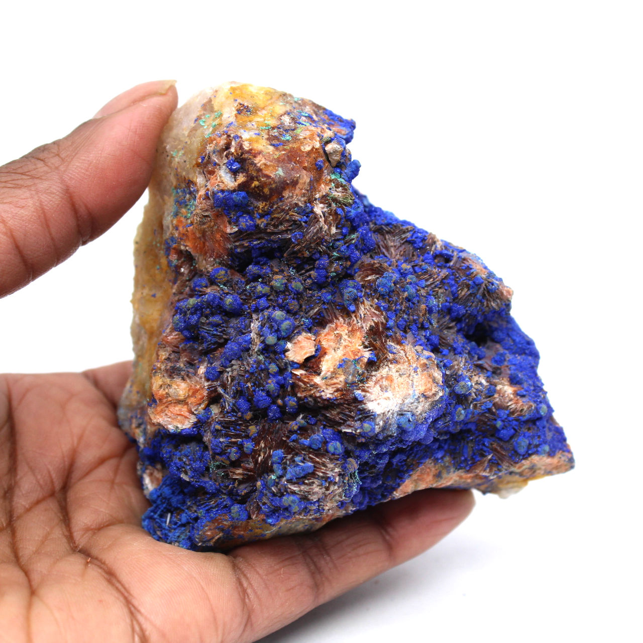 Azurite and malachite