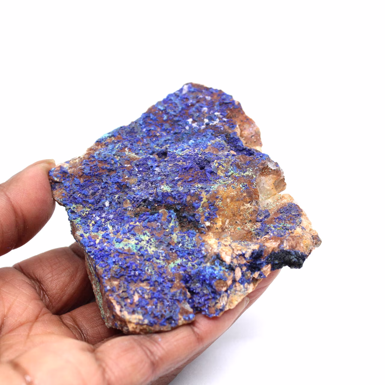Azurite and malachite