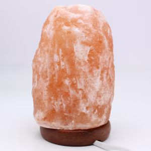Lámpara de sal rosa del Himalaya