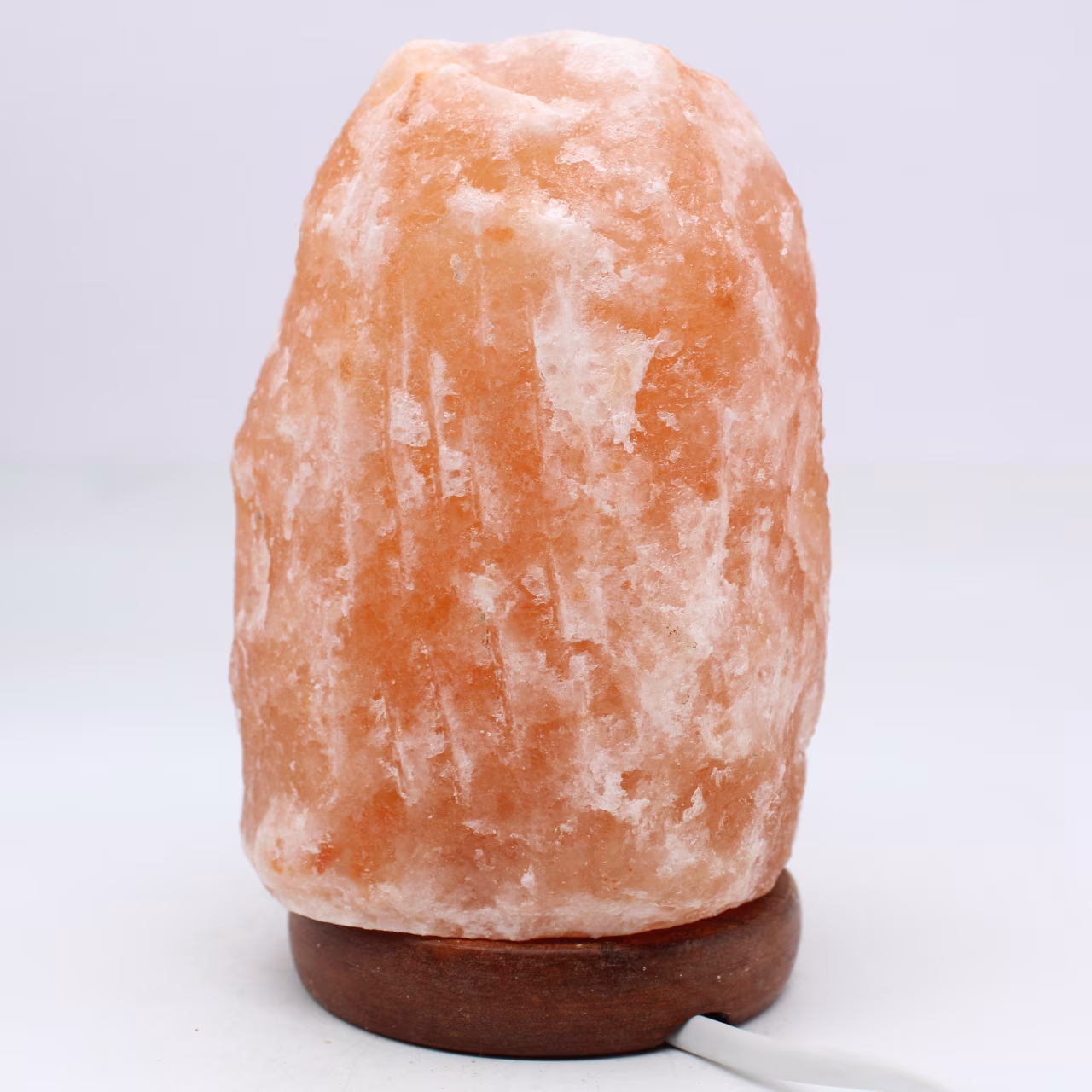 Lámpara de sal rosa del Himalaya