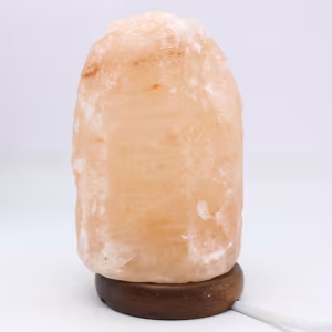 Lámpara de sal rosa del Himalaya