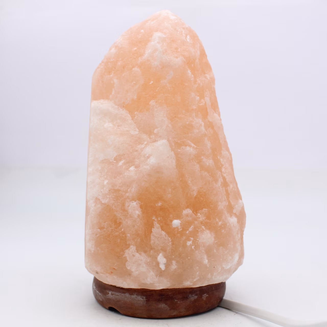 Lámpara de sal rosa del Himalaya