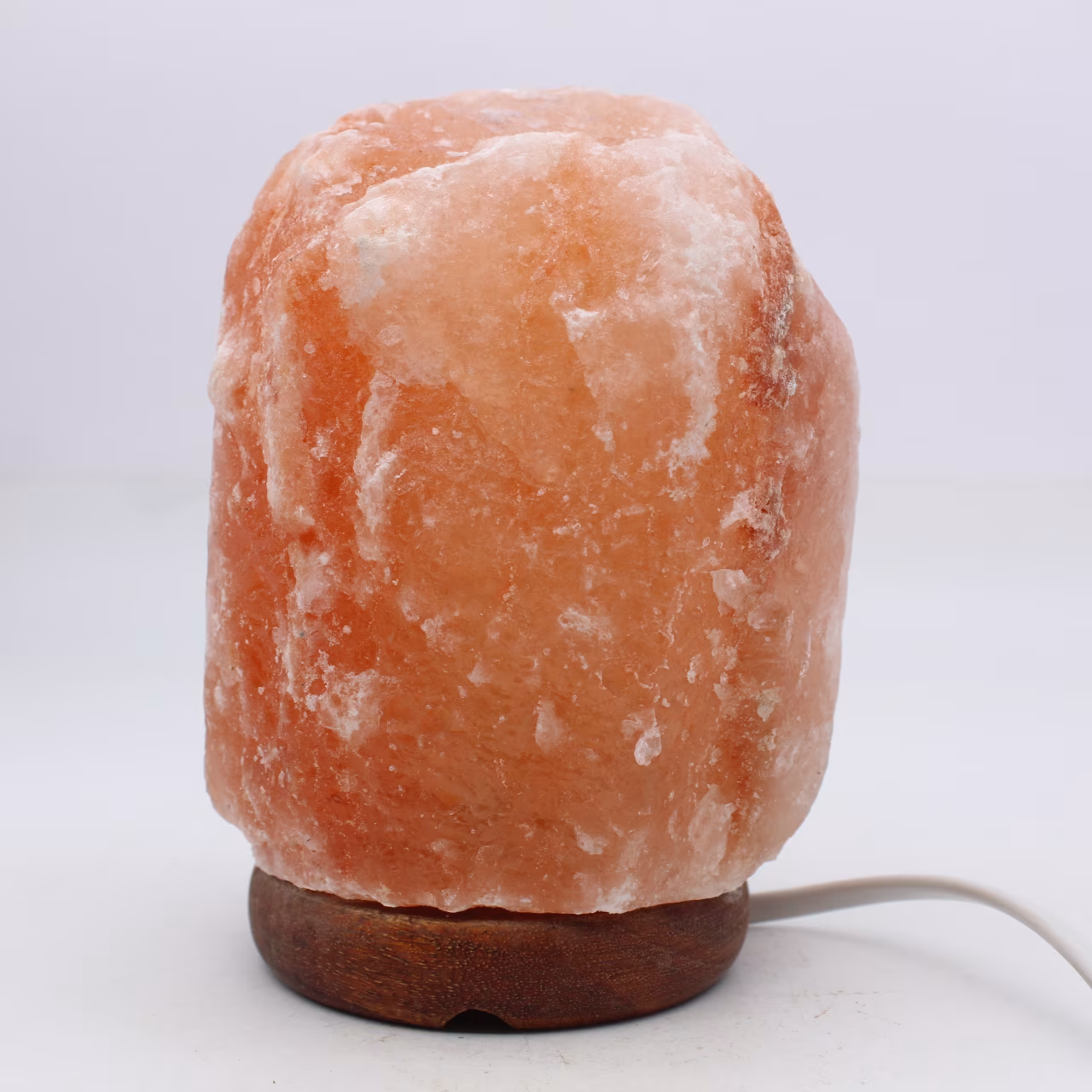 Lámpara de sal rosa del Himalaya