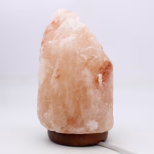 Lámpara de sal rosa del Himalaya